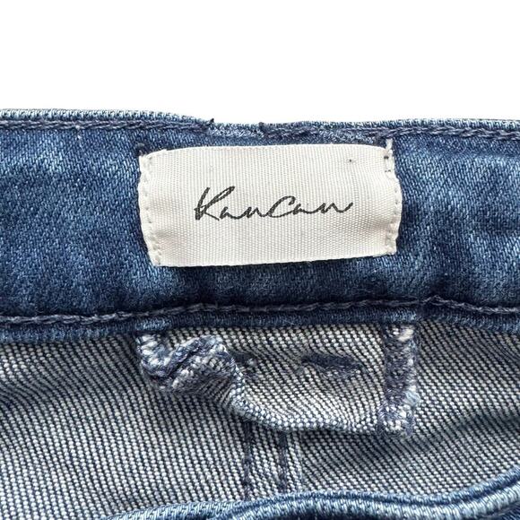 KanCan Jeans Womens Sz 13 30 Blue Straight High Rise Crop Preppy Casual - Picture 5 of 15